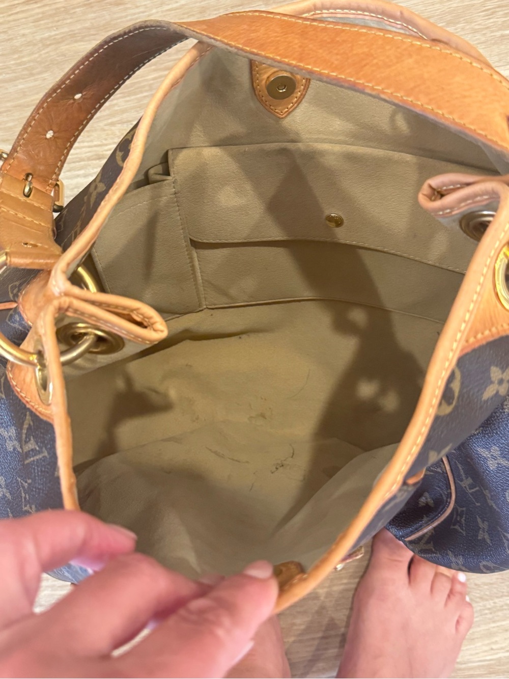 Louis Vuitton Brown Galliera PM  *Authenticated - Picture 7 of 12